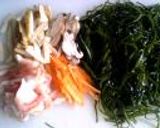クーブイリチー(昆布の炒め物)作り方1写真
