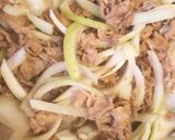 牛バラ肉と玉ネギの牛丼作り方3写真