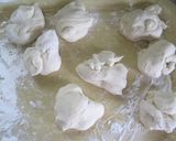 手ごねで作る!中華まん生地✿作り方15写真