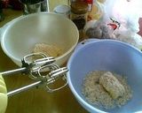 抹茶とココアの３色くるくるクッキー。作り方4写真
