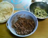 抹茶とココアの３色くるくるクッキー。作り方6写真