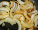 ピリ辛！豚ばら肉かけご飯作り方7写真