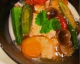 ルクエで塩麹と豆腐と卵のふわふわ蒸し♡作り方6写真