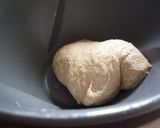 胡桃とドライフルーツ入り全粒粉パン♫作り方2写真