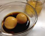 漬けこみ15分！新食感☆冷凍卵の黄身漬け作り方2写真