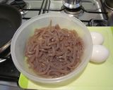 すぐできる★こんにゃくの卵とじ作り方1写真