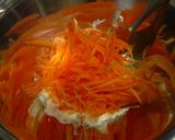 にんじんのクリームチーズ塩昆布和え作り方3写真