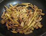 筍と豚肉のオイスター炒め。作り方5写真