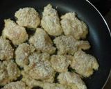 フライパンde鶏胸肉のカレー風味カツ作り方5写真