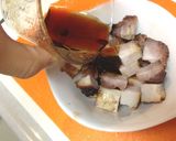 豚バラごろごろ☆チャーシュー丼作り方1写真