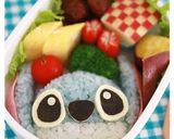 キャラ弁☆デコふり空色deスティッチ♪作り方13写真