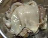 イカの塩麹蒸し作り方1写真