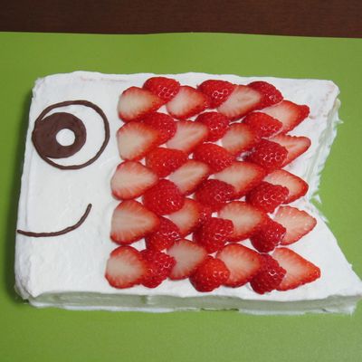 こどもの日♪こいのぼりケーキ☆ by りゅりゅはな