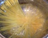 わが家特製、お口にたらこがいっぱいパスタ作り方1写真