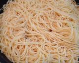 わが家特製、お口にたらこがいっぱいパスタ作り方6写真