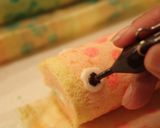 こどもの日♪こいのぼりのミニロールケーキ作り方23写真