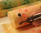 こどもの日♪こいのぼりのミニロールケーキ作り方24写真