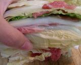 白菜と豚肉のミルフィーユ☆作り方3写真