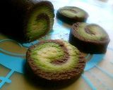 抹茶とココアの３色くるくるクッキー。作り方16写真