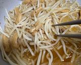 節約！サッと煮るだけ！もやしと油揚げの麺つゆ煮作り方1写真