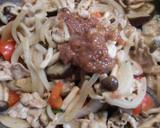 豚肉と余り物野菜で　あっさり梅肉炒め☆作り方6写真