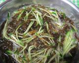 ダイエット/とろろ鮪もずく素麺風作り方6写真