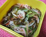 ダイエット/とろろ鮪もずく素麺風作り方13写真
