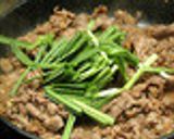 韓国料理ーニラたっぷりのソブルゴギ作り方6写真