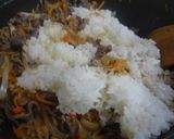 すき焼き風焼き飯作り方4写真