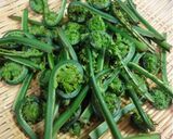 山菜の天ぷら☆こしあぶら＆こごみ作り方2写真