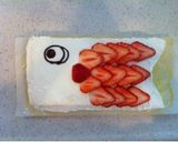 ＊鯉のぼりケーキ＊作り方3写真