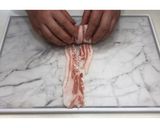 豚バラ肉巻きハンバーグ★動画あり★作り方21写真