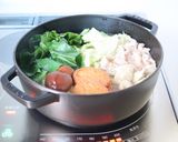 素が無くても【にんにく鶏がらスープ鍋】作り方2写真