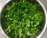 常備菜！かぶの葉しらす炒め作り方1写真