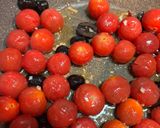 ミニトマトのプッタネスカ（ジョジョ飯）作り方8写真