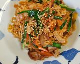 ポックンミョン（韓国風炒め麺）作り方9写真