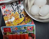 市販スープ活用!フカヒレ雑炊作り方1写真