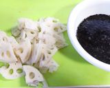 栄養満点！蓮根とひじきとお豆のサラダ作り方1写真
