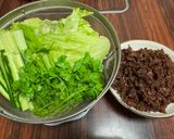 🩷甘辛肉レタス包み🩷作り方7写真