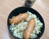 ソーセージの炊き込みご飯作り方4写真