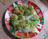 お月見団子にも!豆腐白玉に餡とゆで栗on作り方8写真