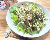 簡単⭐︎ 夏にピッタリ サラダうどん作り方7写真
