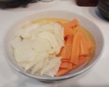 ホットプレートで塩焼きそば作り方2写真
