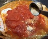 渡り蟹のトマトクリームパスタ♬作り方6写真