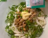 3分！納豆ぶっかけうどん作り方2写真