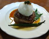 ハンバーグ葡萄バルサミコ入りワインソース作り方13写真