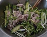 豚しゃぶと茄子ときゅうりのエスニック風作り方9写真