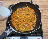 アルファ化米で作るミルクカレーリゾット作り方4写真