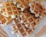 サクもち♡HMで簡単お豆腐ワッフル♡作り方7写真