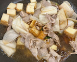 豚肉とカブと厚揚げのあんかけ煮作り方6写真